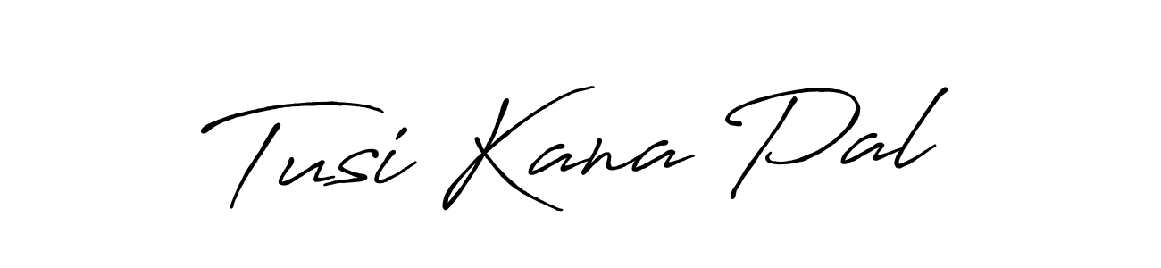 Make a beautiful signature design for name Tusi Kana Pal. With this signature (Antro_Vectra_Bolder) style, you can create a handwritten signature for free. Tusi Kana Pal signature style 7 images and pictures png