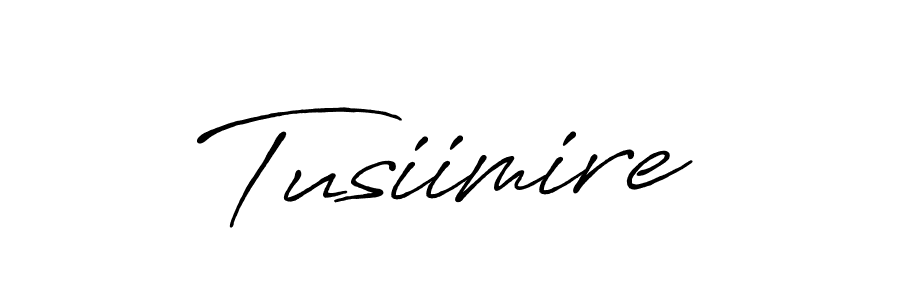 Tusiimire stylish signature style. Best Handwritten Sign (Antro_Vectra_Bolder) for my name. Handwritten Signature Collection Ideas for my name Tusiimire. Tusiimire signature style 7 images and pictures png