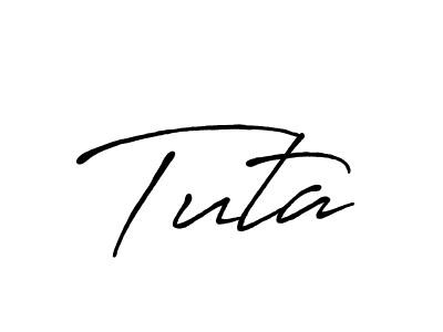 Make a beautiful signature design for name Tuta. Use this online signature maker to create a handwritten signature for free. Tuta signature style 7 images and pictures png