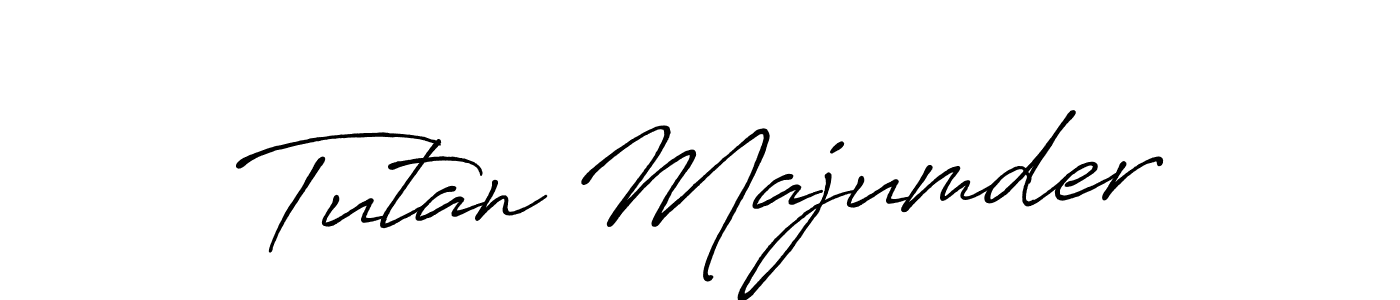 Antro_Vectra_Bolder is a professional signature style that is perfect for those who want to add a touch of class to their signature. It is also a great choice for those who want to make their signature more unique. Get Tutan Majumder name to fancy signature for free. Tutan Majumder signature style 7 images and pictures png
