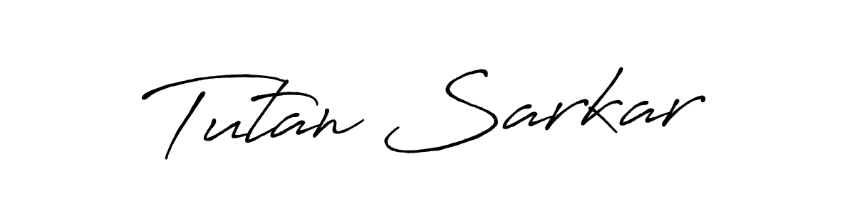 Make a beautiful signature design for name Tutan Sarkar. Use this online signature maker to create a handwritten signature for free. Tutan Sarkar signature style 7 images and pictures png