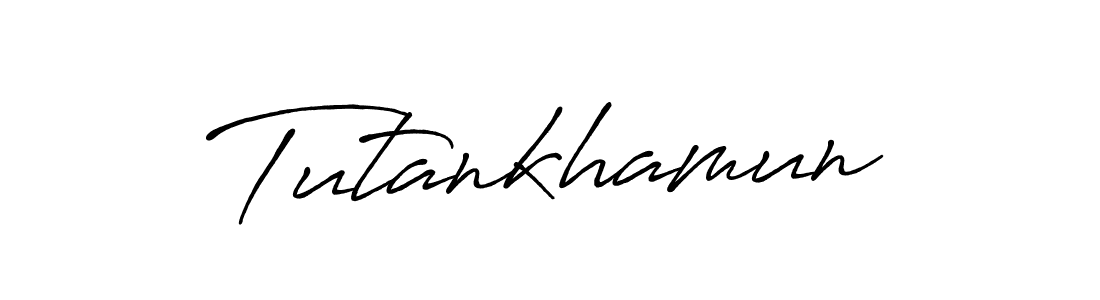 Design your own signature with our free online signature maker. With this signature software, you can create a handwritten (Antro_Vectra_Bolder) signature for name Tutankhamun. Tutankhamun signature style 7 images and pictures png