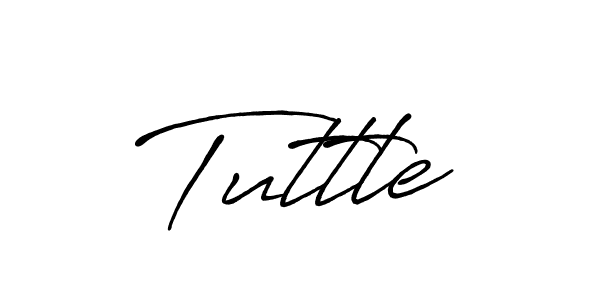 Make a beautiful signature design for name Tuttle. With this signature (Antro_Vectra_Bolder) style, you can create a handwritten signature for free. Tuttle signature style 7 images and pictures png