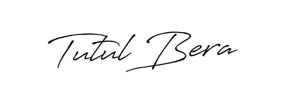 Once you've used our free online signature maker to create your best signature Antro_Vectra_Bolder style, it's time to enjoy all of the benefits that Tutul Bera name signing documents. Tutul Bera signature style 7 images and pictures png