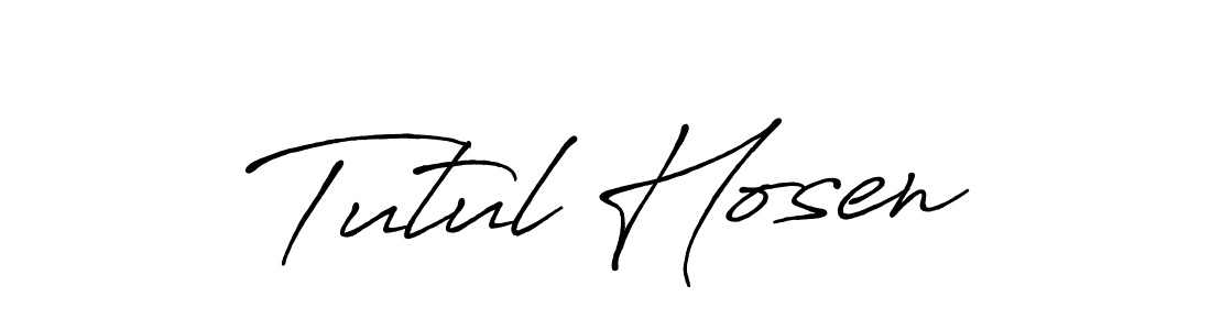 It looks lik you need a new signature style for name Tutul Hosen. Design unique handwritten (Antro_Vectra_Bolder) signature with our free signature maker in just a few clicks. Tutul Hosen signature style 7 images and pictures png