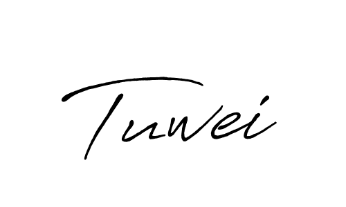 Also we have Tuwei name is the best signature style. Create professional handwritten signature collection using Antro_Vectra_Bolder autograph style. Tuwei signature style 7 images and pictures png