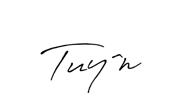 Once you've used our free online signature maker to create your best signature Antro_Vectra_Bolder style, it's time to enjoy all of the benefits that Tuyˆn name signing documents. Tuyˆn signature style 7 images and pictures png