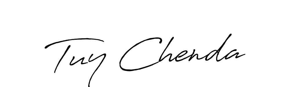 Also we have Tuy Chenda name is the best signature style. Create professional handwritten signature collection using Antro_Vectra_Bolder autograph style. Tuy Chenda signature style 7 images and pictures png