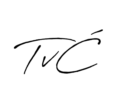 if you are searching for the best signature style for your name TvĆ. so please give up your signature search. here we have designed multiple signature styles  using Antro_Vectra_Bolder. TvĆ signature style 7 images and pictures png