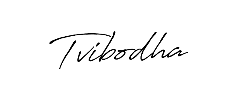 How to Draw Tvibodha signature style? Antro_Vectra_Bolder is a latest design signature styles for name Tvibodha. Tvibodha signature style 7 images and pictures png
