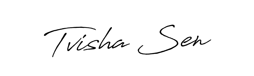 It looks lik you need a new signature style for name Tvisha Sen. Design unique handwritten (Antro_Vectra_Bolder) signature with our free signature maker in just a few clicks. Tvisha Sen signature style 7 images and pictures png