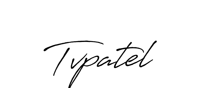 if you are searching for the best signature style for your name Tvpatel. so please give up your signature search. here we have designed multiple signature styles  using Antro_Vectra_Bolder. Tvpatel signature style 7 images and pictures png