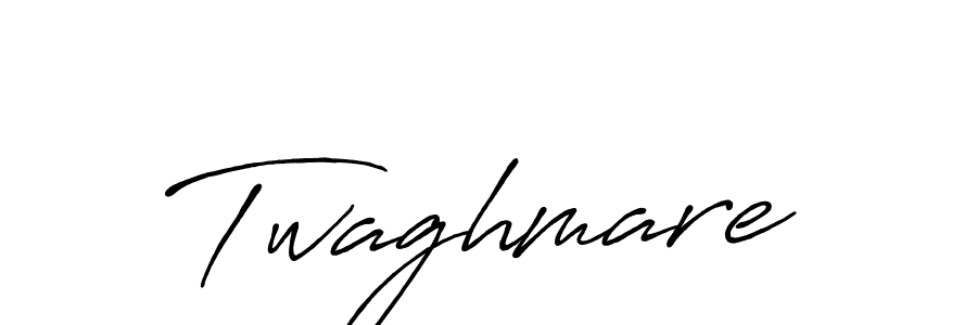 Twaghmare stylish signature style. Best Handwritten Sign (Antro_Vectra_Bolder) for my name. Handwritten Signature Collection Ideas for my name Twaghmare. Twaghmare signature style 7 images and pictures png