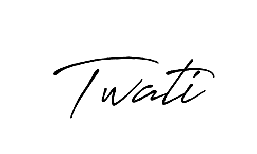 Make a beautiful signature design for name Twati. With this signature (Antro_Vectra_Bolder) style, you can create a handwritten signature for free. Twati signature style 7 images and pictures png