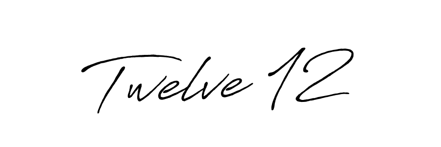 You should practise on your own different ways (Antro_Vectra_Bolder) to write your name (Twelve 12) in signature. don't let someone else do it for you. Twelve 12 signature style 7 images and pictures png