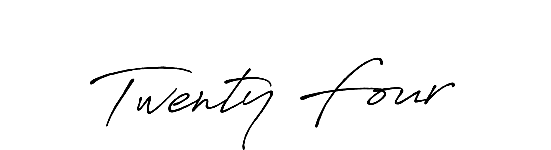 Similarly Antro_Vectra_Bolder is the best handwritten signature design. Signature creator online .You can use it as an online autograph creator for name Twenty Four. Twenty Four signature style 7 images and pictures png