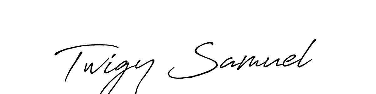 Once you've used our free online signature maker to create your best signature Antro_Vectra_Bolder style, it's time to enjoy all of the benefits that Twigy Samuel name signing documents. Twigy Samuel signature style 7 images and pictures png