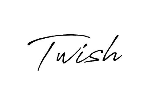 How to make Twish name signature. Use Antro_Vectra_Bolder style for creating short signs online. This is the latest handwritten sign. Twish signature style 7 images and pictures png