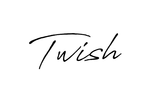 Make a beautiful signature design for name Twish. With this signature (Antro_Vectra_Bolder) style, you can create a handwritten signature for free. Twish signature style 7 images and pictures png