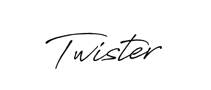 Make a beautiful signature design for name Twister. With this signature (Antro_Vectra_Bolder) style, you can create a handwritten signature for free. Twister signature style 7 images and pictures png