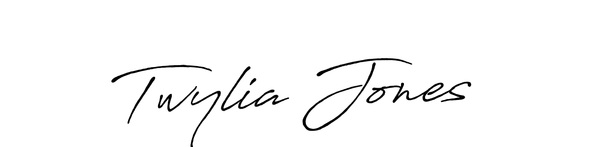 How to Draw Twylia Jones signature style? Antro_Vectra_Bolder is a latest design signature styles for name Twylia Jones. Twylia Jones signature style 7 images and pictures png
