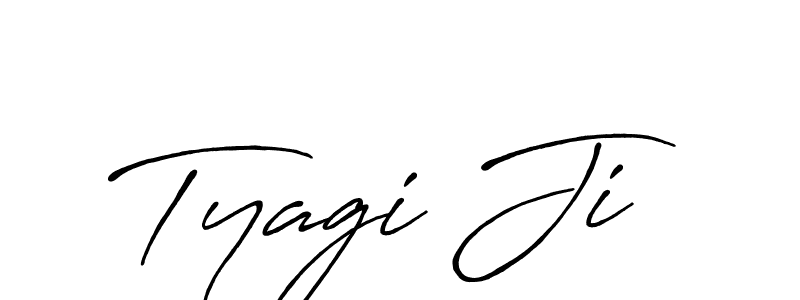 Here are the top 10 professional signature styles for the name Tyagi Ji. These are the best autograph styles you can use for your name. Tyagi Ji signature style 7 images and pictures png