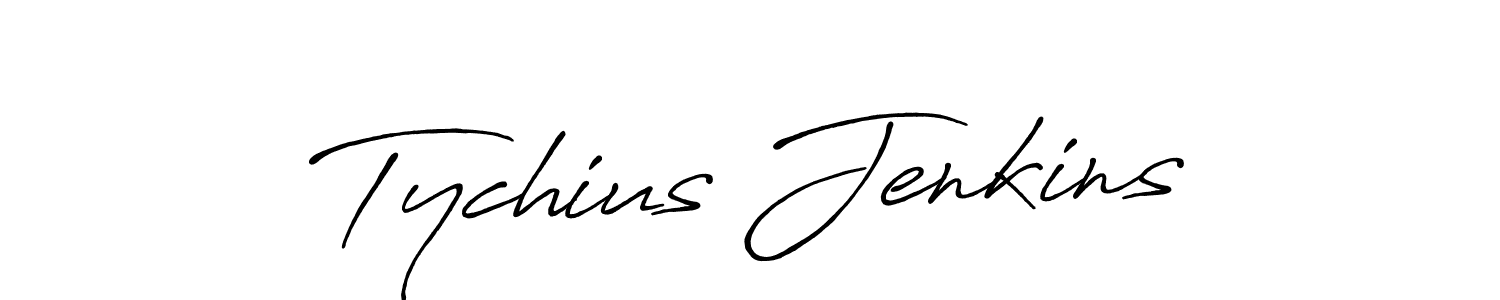 Make a beautiful signature design for name Tychius Jenkins. Use this online signature maker to create a handwritten signature for free. Tychius Jenkins signature style 7 images and pictures png