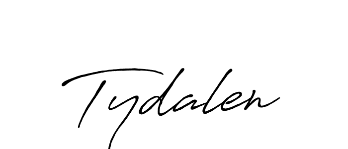 Antro_Vectra_Bolder is a professional signature style that is perfect for those who want to add a touch of class to their signature. It is also a great choice for those who want to make their signature more unique. Get Tydalen name to fancy signature for free. Tydalen signature style 7 images and pictures png