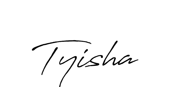 Make a beautiful signature design for name Tyisha. Use this online signature maker to create a handwritten signature for free. Tyisha signature style 7 images and pictures png