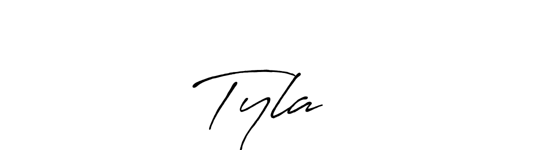 How to Draw Tyla ❤️ signature style? Antro_Vectra_Bolder is a latest design signature styles for name Tyla ❤️. Tyla ❤️ signature style 7 images and pictures png