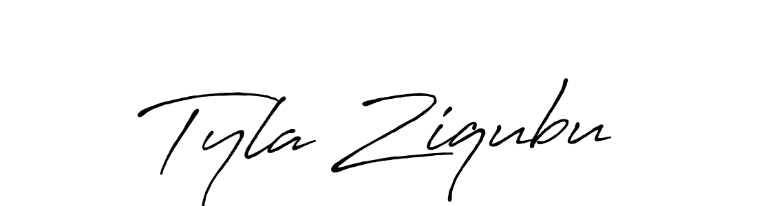 Also You can easily find your signature by using the search form. We will create Tyla Ziqubu name handwritten signature images for you free of cost using Antro_Vectra_Bolder sign style. Tyla Ziqubu signature style 7 images and pictures png