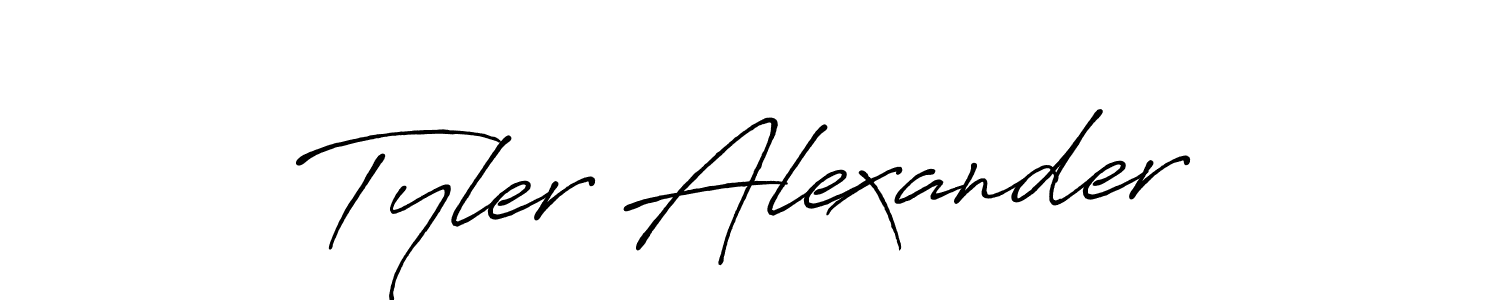 You can use this online signature creator to create a handwritten signature for the name Tyler Alexander. This is the best online autograph maker. Tyler Alexander signature style 7 images and pictures png