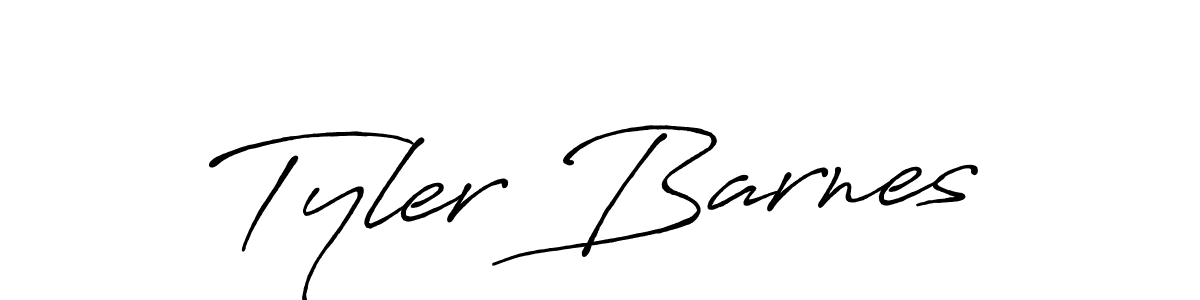 Use a signature maker to create a handwritten signature online. With this signature software, you can design (Antro_Vectra_Bolder) your own signature for name Tyler Barnes. Tyler Barnes signature style 7 images and pictures png