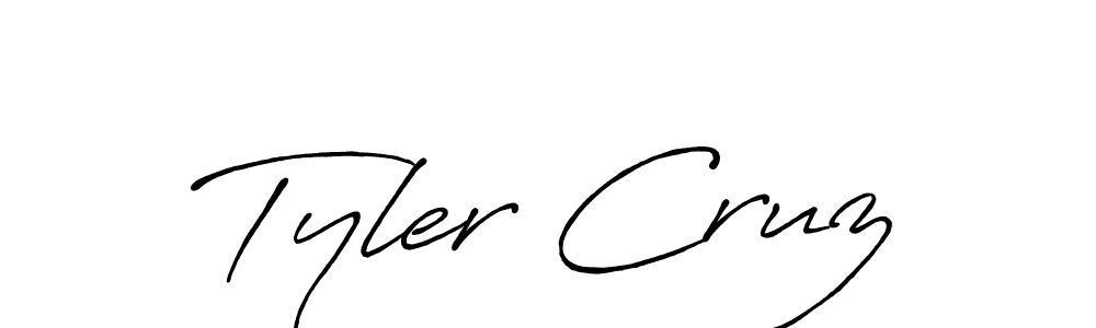 Also You can easily find your signature by using the search form. We will create Tyler Cruz name handwritten signature images for you free of cost using Antro_Vectra_Bolder sign style. Tyler Cruz signature style 7 images and pictures png