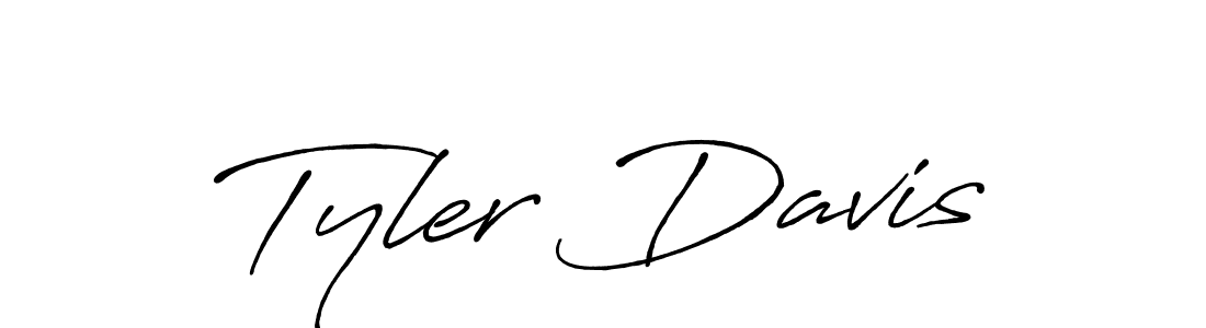 Also You can easily find your signature by using the search form. We will create Tyler Davis name handwritten signature images for you free of cost using Antro_Vectra_Bolder sign style. Tyler Davis signature style 7 images and pictures png