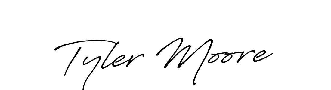 You should practise on your own different ways (Antro_Vectra_Bolder) to write your name (Tyler Moore) in signature. don't let someone else do it for you. Tyler Moore signature style 7 images and pictures png