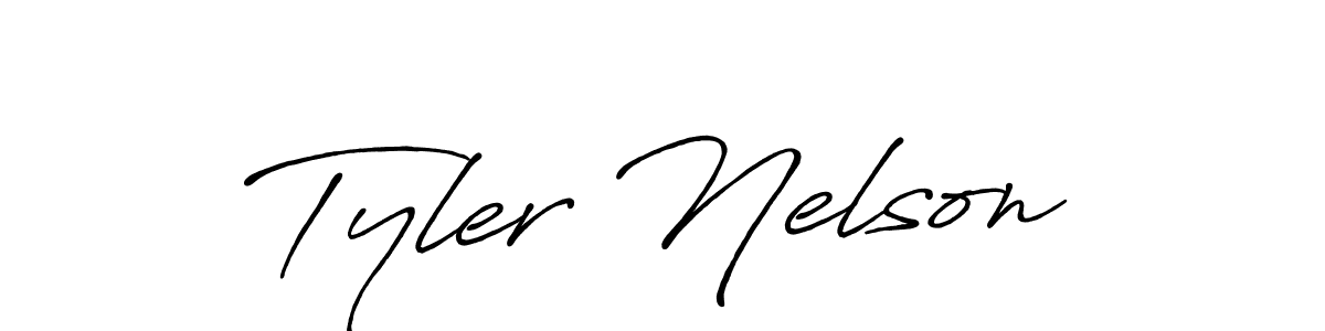 Antro_Vectra_Bolder is a professional signature style that is perfect for those who want to add a touch of class to their signature. It is also a great choice for those who want to make their signature more unique. Get Tyler Nelson name to fancy signature for free. Tyler Nelson signature style 7 images and pictures png