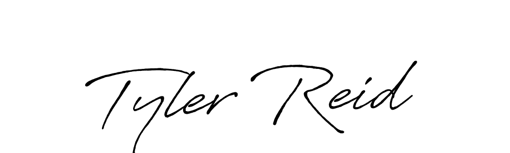 Similarly Antro_Vectra_Bolder is the best handwritten signature design. Signature creator online .You can use it as an online autograph creator for name Tyler Reid. Tyler Reid signature style 7 images and pictures png