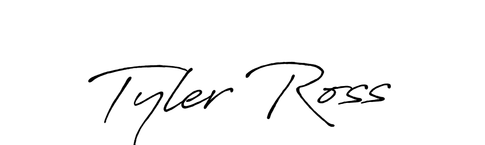 How to make Tyler Ross signature? Antro_Vectra_Bolder is a professional autograph style. Create handwritten signature for Tyler Ross name. Tyler Ross signature style 7 images and pictures png