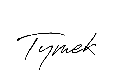 The best way (Antro_Vectra_Bolder) to make a short signature is to pick only two or three words in your name. The name Tymek include a total of six letters. For converting this name. Tymek signature style 7 images and pictures png
