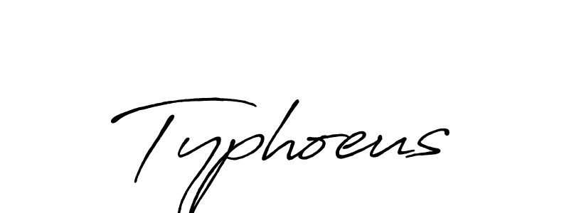 Also we have Typhoeus name is the best signature style. Create professional handwritten signature collection using Antro_Vectra_Bolder autograph style. Typhoeus signature style 7 images and pictures png