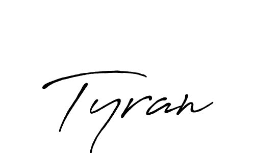 It looks lik you need a new signature style for name Tyran. Design unique handwritten (Antro_Vectra_Bolder) signature with our free signature maker in just a few clicks. Tyran signature style 7 images and pictures png