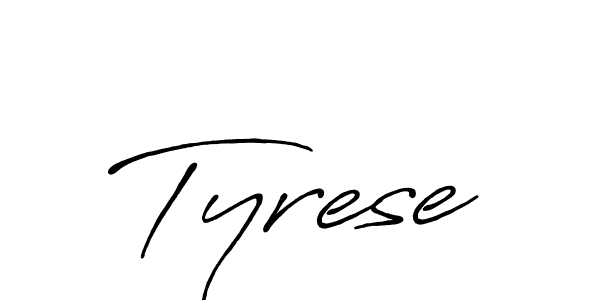 Make a beautiful signature design for name Tyrese. Use this online signature maker to create a handwritten signature for free. Tyrese signature style 7 images and pictures png