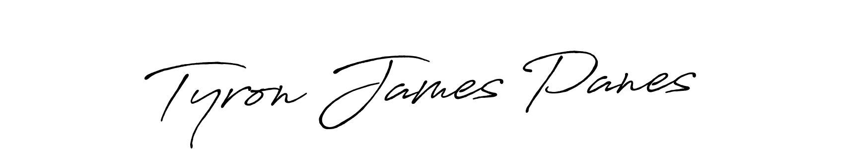 Once you've used our free online signature maker to create your best signature Antro_Vectra_Bolder style, it's time to enjoy all of the benefits that Tyron James Panes name signing documents. Tyron James Panes signature style 7 images and pictures png