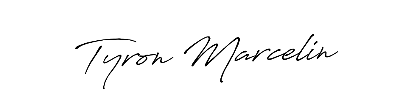 Make a short Tyron Marcelin signature style. Manage your documents anywhere anytime using Antro_Vectra_Bolder. Create and add eSignatures, submit forms, share and send files easily. Tyron Marcelin signature style 7 images and pictures png