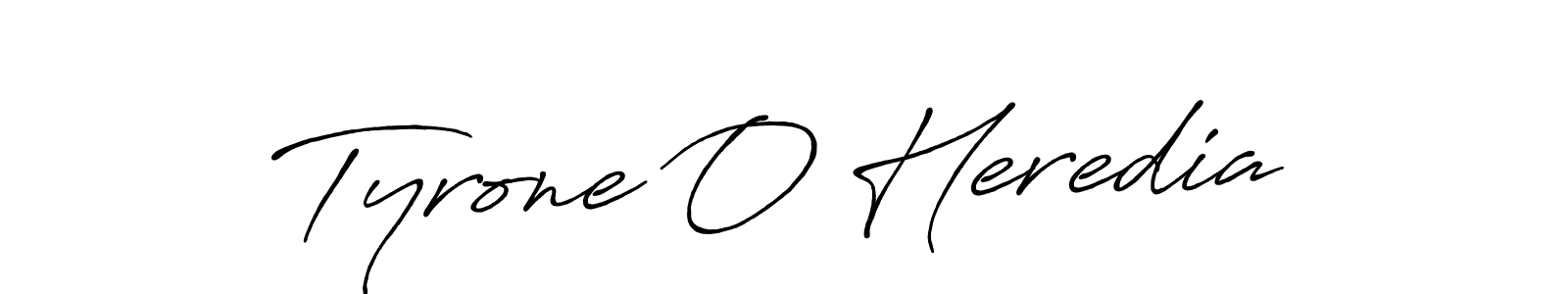 You should practise on your own different ways (Antro_Vectra_Bolder) to write your name (Tyrone O Heredia) in signature. don't let someone else do it for you. Tyrone O Heredia signature style 7 images and pictures png