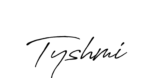 How to Draw Tyshmi signature style? Antro_Vectra_Bolder is a latest design signature styles for name Tyshmi. Tyshmi signature style 7 images and pictures png