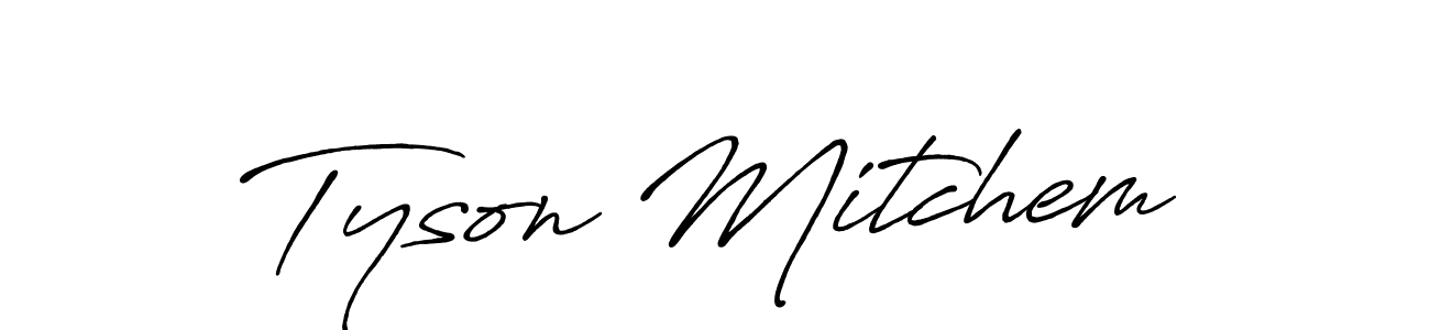 Similarly Antro_Vectra_Bolder is the best handwritten signature design. Signature creator online .You can use it as an online autograph creator for name Tyson Mitchem. Tyson Mitchem signature style 7 images and pictures png