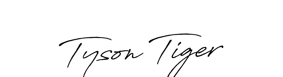 Make a beautiful signature design for name Tyson Tiger. Use this online signature maker to create a handwritten signature for free. Tyson Tiger signature style 7 images and pictures png