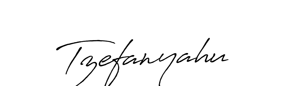 Also You can easily find your signature by using the search form. We will create Tzefanyahu name handwritten signature images for you free of cost using Antro_Vectra_Bolder sign style. Tzefanyahu signature style 7 images and pictures png
